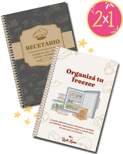 Combo: Organización de Comida + 120 Recetas 🎁
