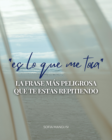 La frase más peligrosa...