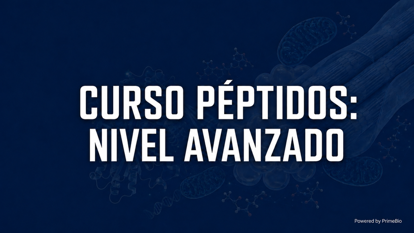 CURSO DE PÉPTIDOS: NIVEL AVANZADO