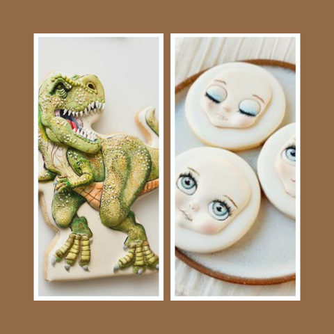 Combo Rostro y Dino