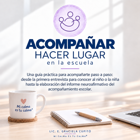 Acompañar · Hacer lugar 