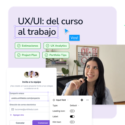 Curso de Diseño UX/UI Avanzado: Del curso al trabajo