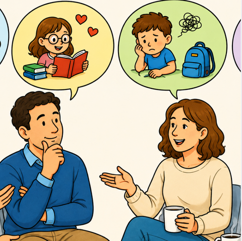 Charla abierta para padres: cómo ser factor de proteccion en el acompañamiento de la condición de desarrollo de mi hijo, y cómo evitar ser factor de riesgo.