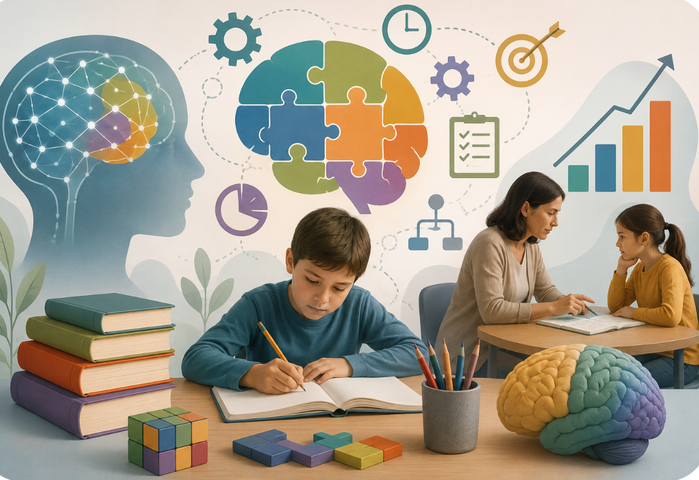 CURSO SINCRÓNICO: FUNCIONES EJECUTIVAS, HABILIDADES ACADÉMICAS Y TRATAMIENTO PSICOPEDAGÓGICO