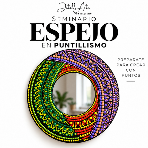 Seminario de Espejo Redondo - Diseño nuevo