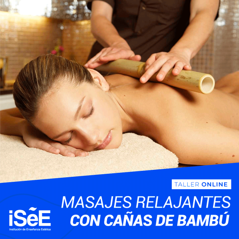 TALLER DE MASAJES RELAJANTES Y DESCONTRACTURANTES CON CAÑAS DE BAMBU