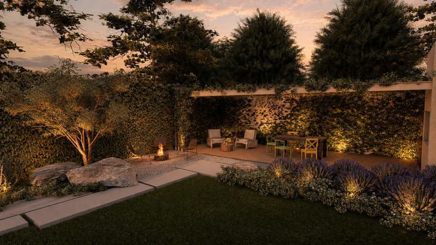 Mediterráneo · Jardín Moderno