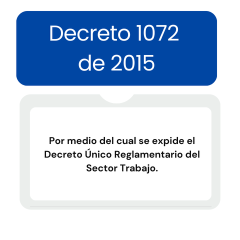 Decreto 1072 de 2015
