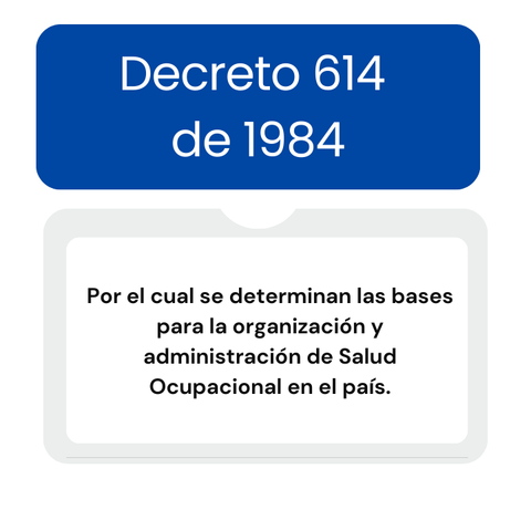 Decreto 614 de 1984