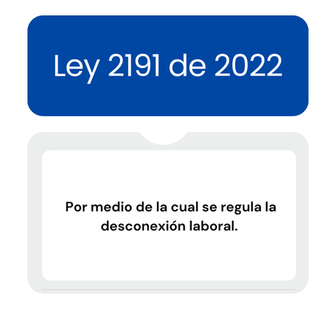 Ley 2191 de 2022