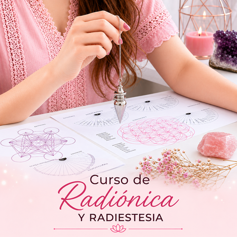 Curso Terapeuta en Radiestesia y Radiónica