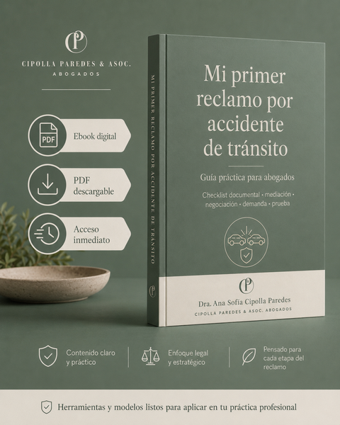 Accidentes de tránsito: guía práctica para abogados