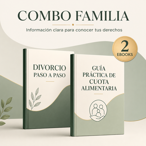 Combo Familia | Divorcio + Cuota Alimentaria - PUBLICO GENERAL
