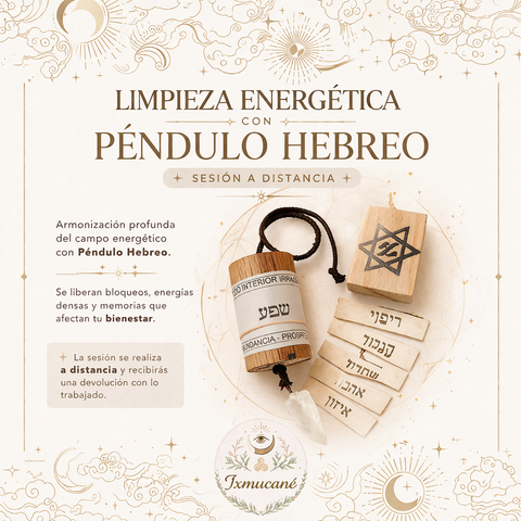 🔮 Limpieza Energética con Péndulo Hebreo