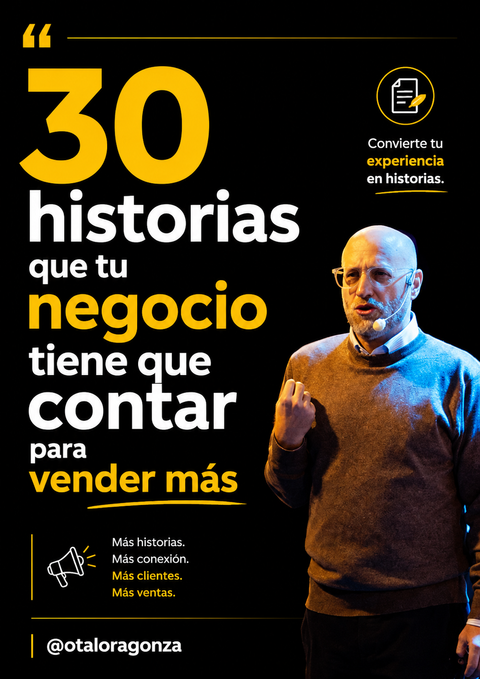 30 historias que tienes que contar para vender más 