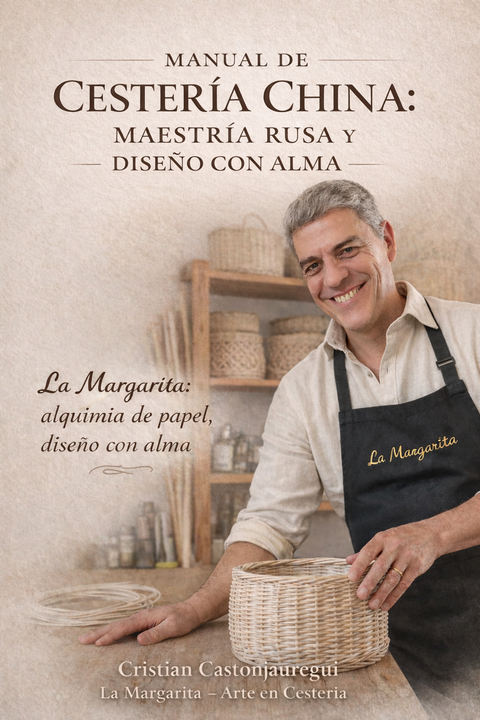 Manual de Cestería China: Maestría Rusa y Diseño con Alma