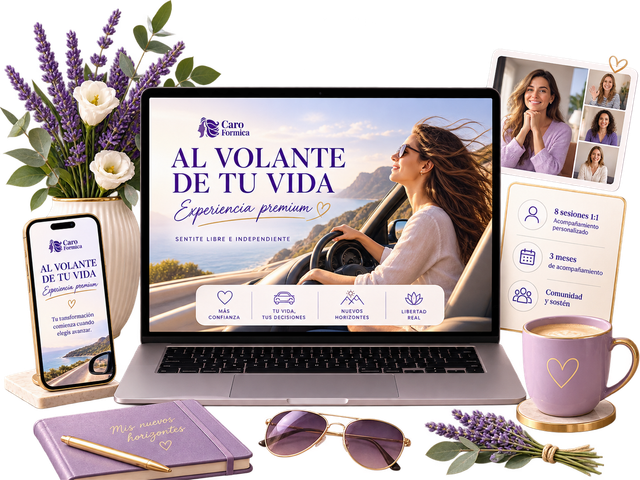AL VOLANTE DE TU VIDA | Experiencia premium para sentirte libre, segura e independiente