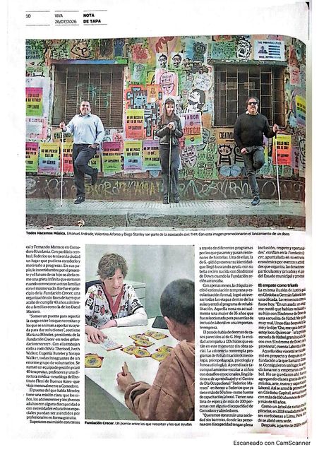 Nuestra historia llega a Revista VIVAS