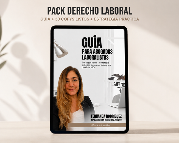 PACK DE CONTENIDO DERECHO LABORAL  