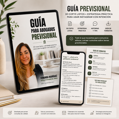 PACK CONTENIDO PREVISIONAL   