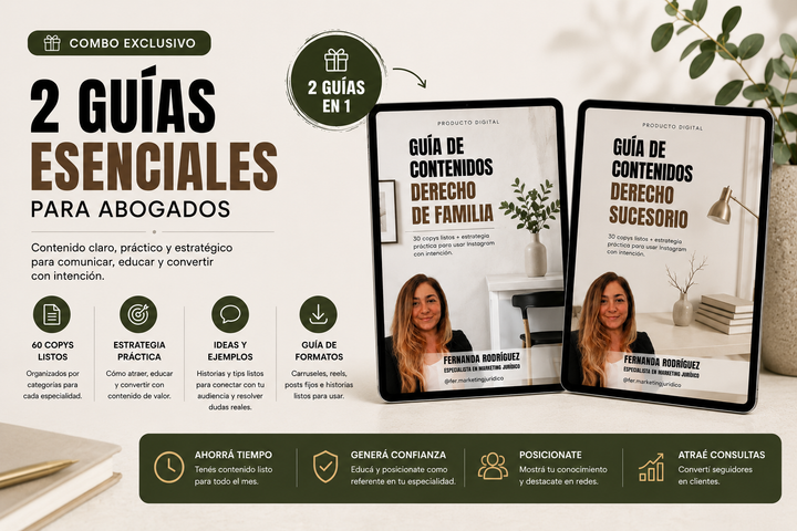 COMBO CONTENIDO FAMILIA Y SUCESIONES 