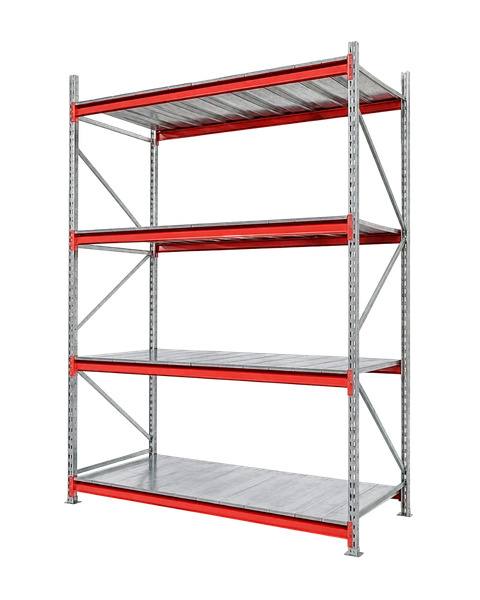 Rack pesado 300 x 100 x 200 – 3 niveles