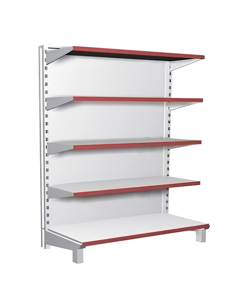 Góndola puntera 200 × 80 cm – 5 estantes