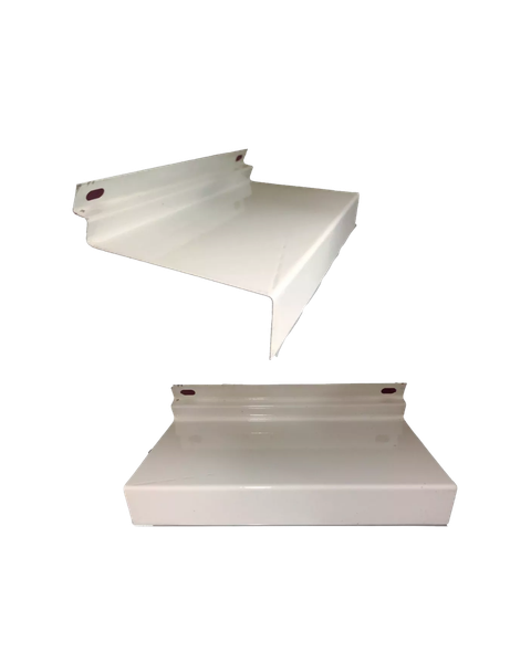 Exhibidor porta zapato x10 unidades para panel ranurado