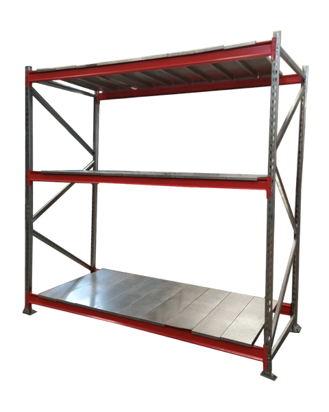 Rack 300 x 50 x 200 – 3 niveles con pisos metalicos