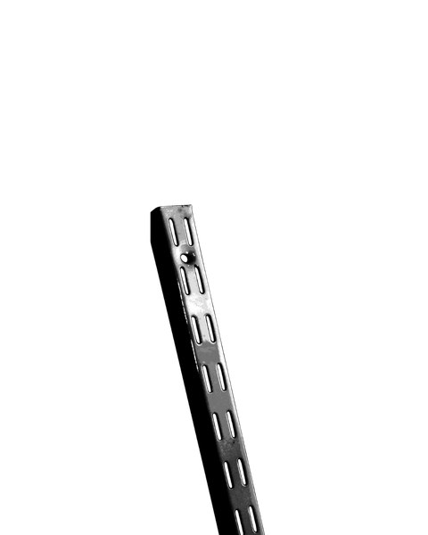 Riel 200 cm doble enganche – Negro