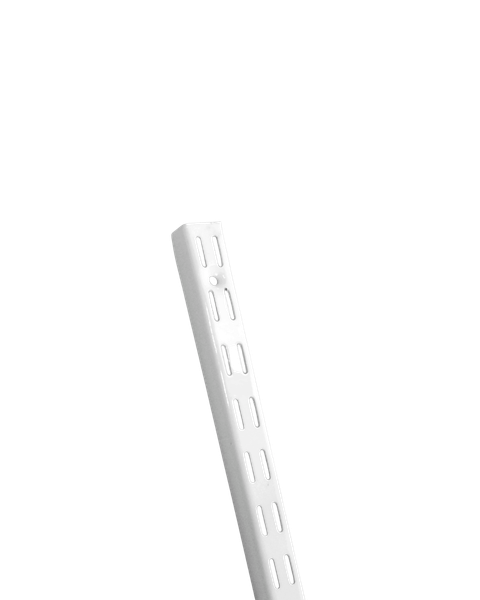 Riel 100 cm doble enganche – Blanco