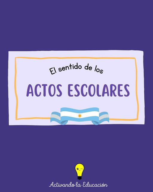 Actos escolares