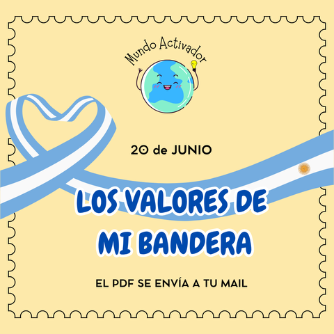 Los valores de mi bandera