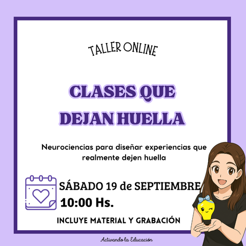 Clases que dejan huellas