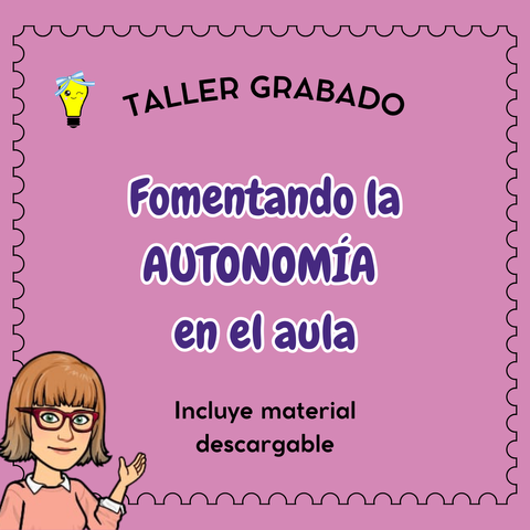 Taller grabado: Fomentando la Autonomía en el aula