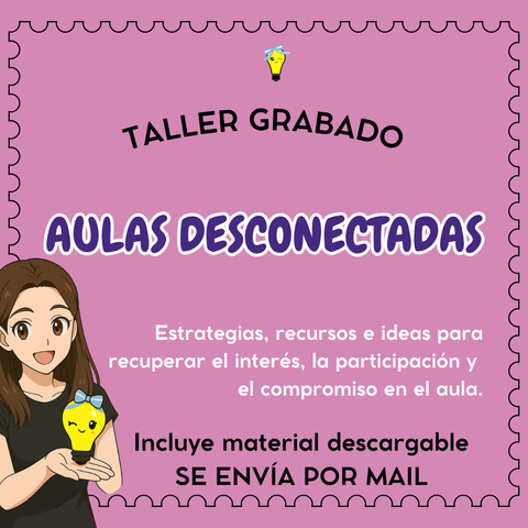 Taller grabado: Aulas desconectadas