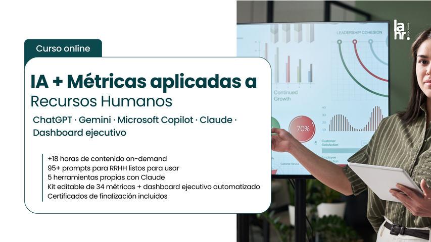 IA + Datos: trabajá más rápido y mostrá resultados