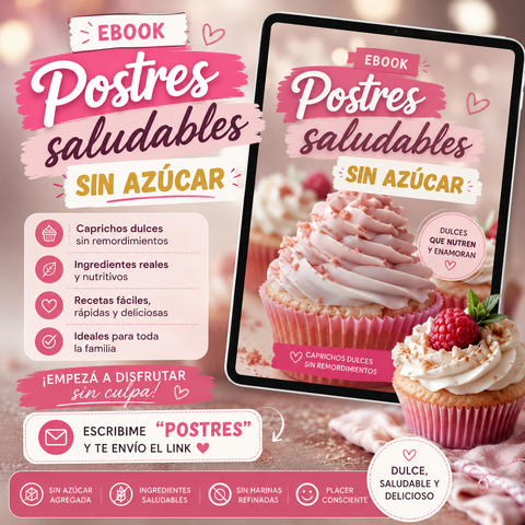 Postres Saludables para Familias con Diabetes en Casa 🍓