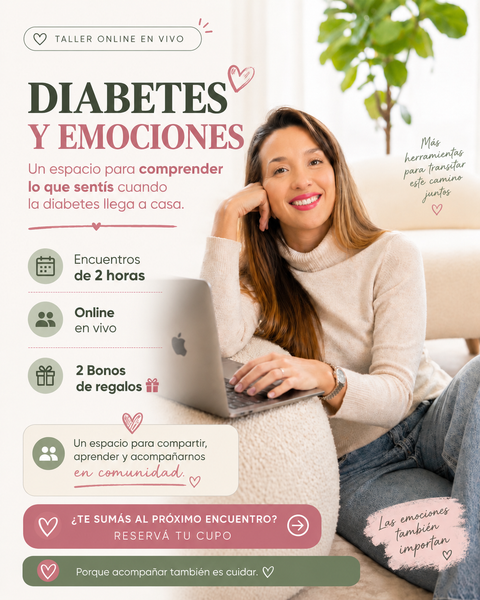 Taller Diabetes y Emociones / Últimos 5 lugares