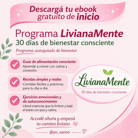 🌸E-book gratuito Livianamente