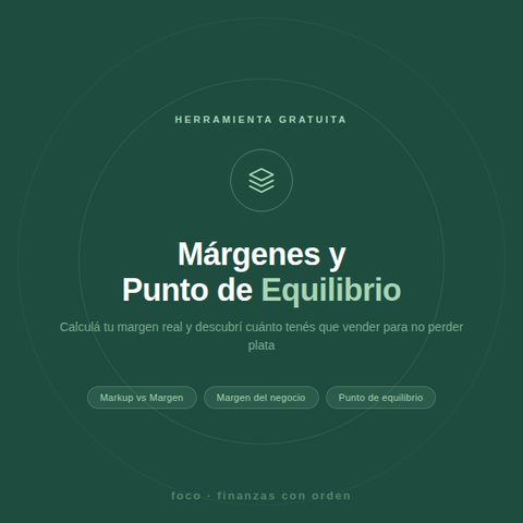 CALCULADORA de MÁRGENES | Herramienta Interactiva
