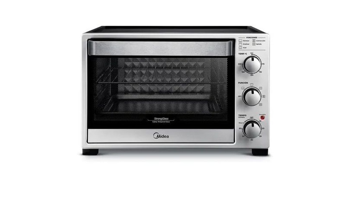 Horno Electrico Midea 32 Lts 1500w Spiedo Conveccion Timer - Casa Aloise