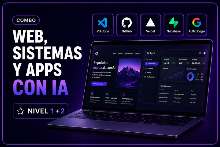Web, sistemas y apps con IA