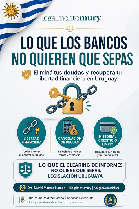 Lo que los Bancos NO quieren que sepas (legislación uruguaya)