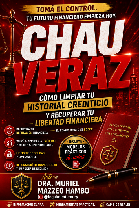 CHAU VERAZ: Cómo limpiar tu firma y recuperar tu libertad financiera