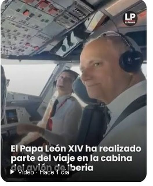 Con el Papa en el Avión