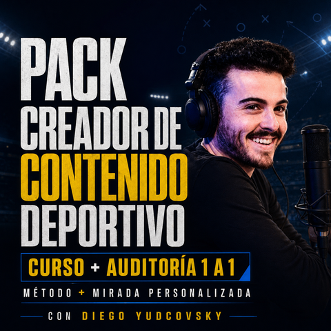 PACK CREADOR DE CONTENIDO DEPORTIVO