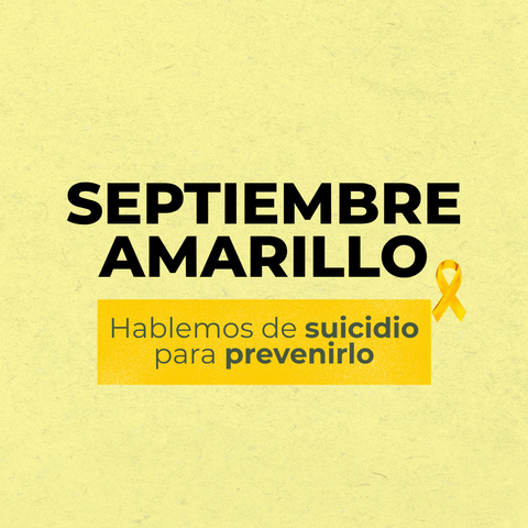 Septiembre Amarillo: Guía gratuita de prevención del suicidio