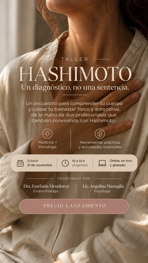 Hashimoto: un diagnóstico, no una sentencia