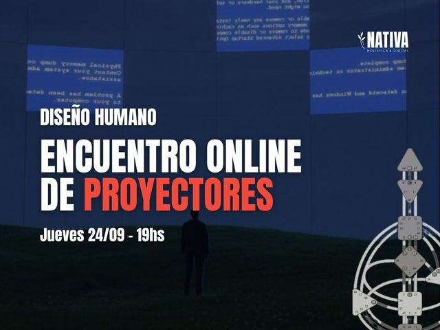 Registro encuentro online gratuito de PROYECTORES - Jueves 24/09 19hs